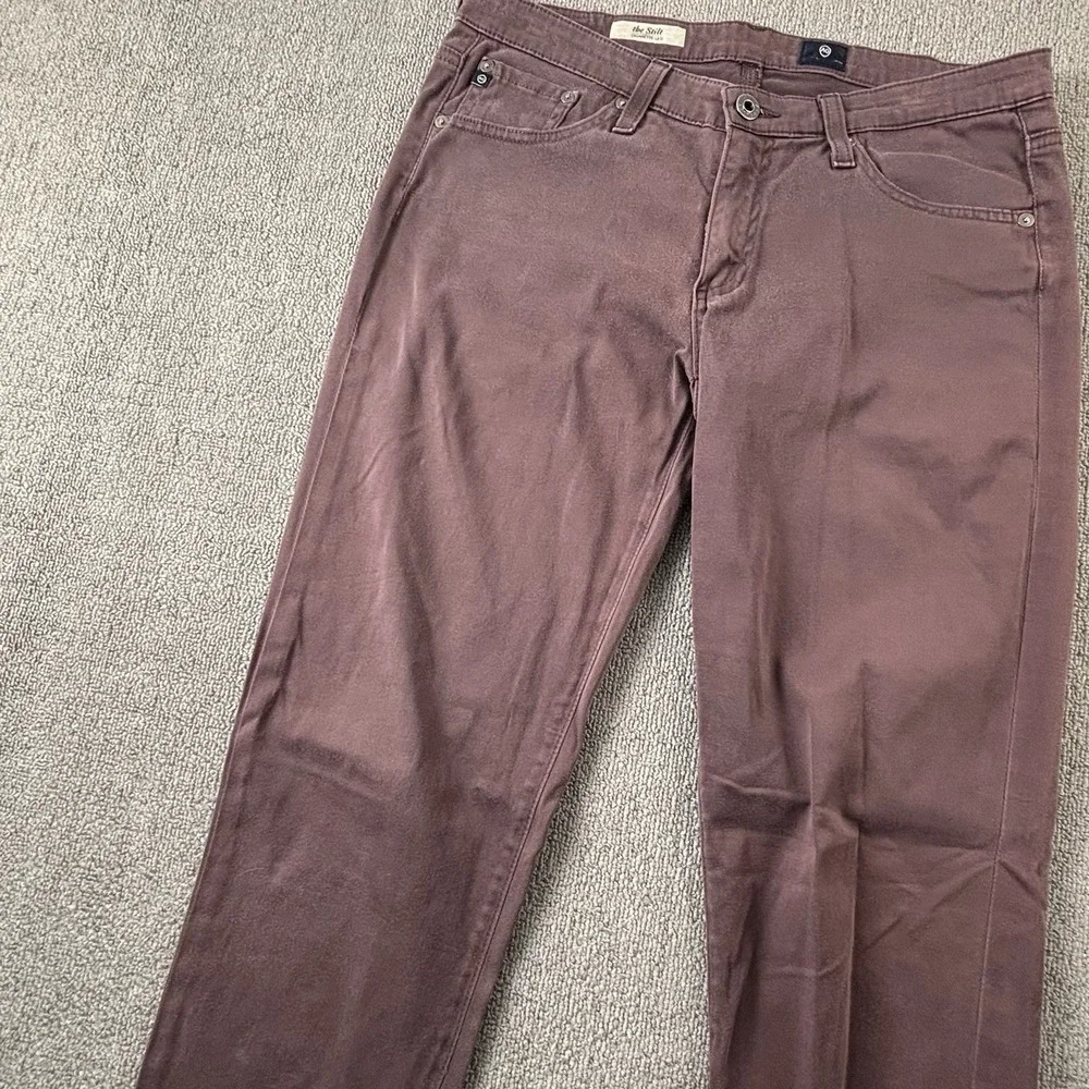 AG Adriano Goldschmeid Pants Adult Size 29W 29L Red Casual Jeans Men's